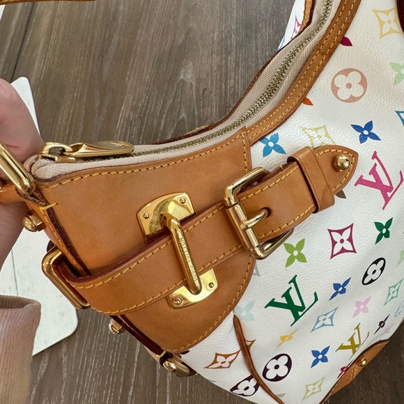 ❌SOLD❌ Louis Vuitton Greta Handbag Monogram Multicolor Shoulder Bag ♥️ - Picture 15 of 16